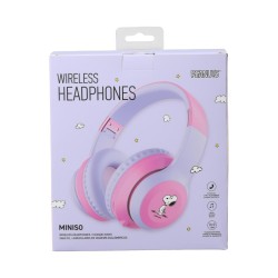 Snoopy Colorful Vintage Collection Wireless Headphones...