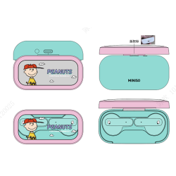 Snoopy Colorful Vintage Collection TWS Wireless Earphones...
