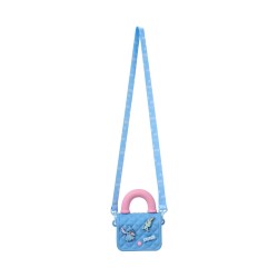 Τσάντα Ώμου Stitch Μπλε