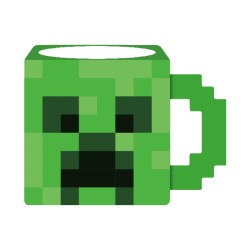 Κούπα Κεραμική Τετράγωνη Minecraft 470ml Πράσινη