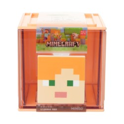 Κουτί Αποθήκευσης Τετράγωνο Μικρό Minecraft Πορτοκαλί