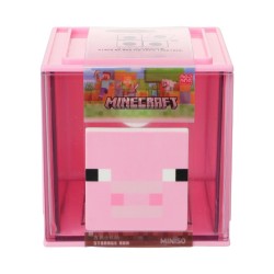 Κουτί Αποθήκευσης Τετράγωνο Μικρό Minecraft Ροζ