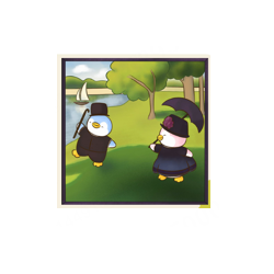 MINI FAMILY Life in France Fridge Magnet (Mini Gallery G)