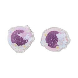 Hello Kitty and Friends Round Glitters Fridge Magnet