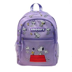 Σχολική Τσάντα Snoopy Μωβ