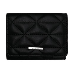 Tri-Fold Women's Wallet (Black)