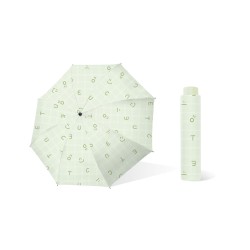 Creative Letter 4 Fold Large Umbrella (Green)