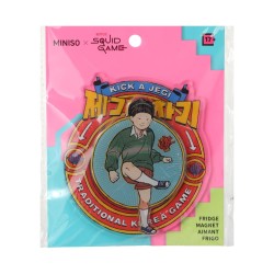 SQUID GAME Collection Rotating Fridge Magnet(Girl)