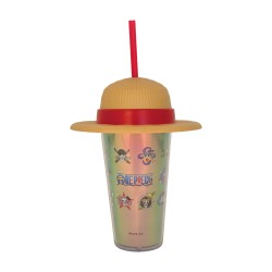 One Piece Collection Double-Wall Straw Bottle 420mL