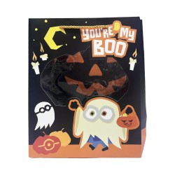 Minions at Halloween Collection Window Gift Bag (Orange)