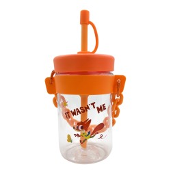 Μπουκάλι Με Καλαμάκι Με Λαβή Zootopia Nick 550mL