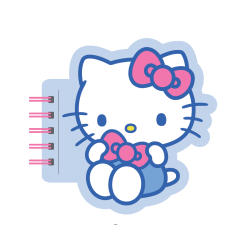 Βιβλίο Σπιράλ Ανακούφισης Στρες Hello Kitty 80Φ