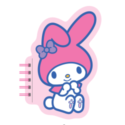 My Melody Collection Figure Stress-relief Wire-bound Book...