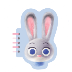 Βιβλίο Σπιράλ Ανακούφισης Στρες Zootopia 2 Judy 80Φ