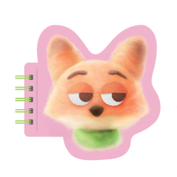 Βιβλίο Σπιράλ Ανακούφισης Στρες Zootopia 2 Nick 80Φ
