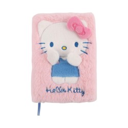 Βιβλίο A5 3D Λούτρινο Hello Kitty 80Φύλλα