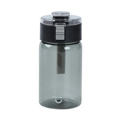 Μπουκάλι Black & White με χερούλι μαύρο 390mL