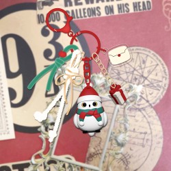Harry Potter Hedwig Flocked Pendant