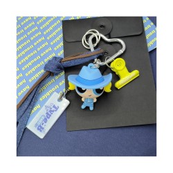 The Powerpuff Girls Collection Cowgirl 3D Keychain (Bubbles)