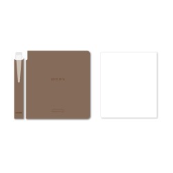 Βιβλίο Minimalism Retro με θήκη στυλό 96 φύλλα Mocha...