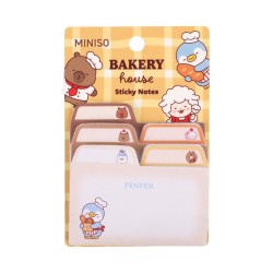 Happy Baking Collection Sticky Notes Set (5*25 Sheets)