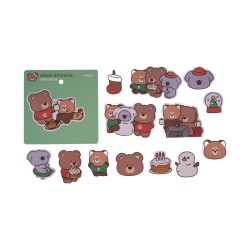Gift Bear Collection Sticker Pack(14PCS)