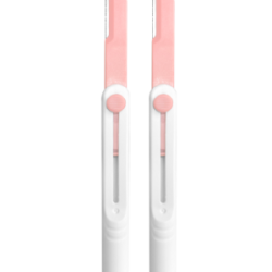 Peach Pink Series Retractable Eyebrow Razors (2 pcs)