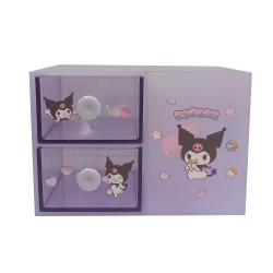 Kuromi Sweet Factory 2 Tiers Drawer Pen Holder