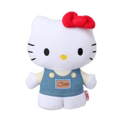 Hello Kitty Denim Collection Pet Sound-emitting Plush Toy