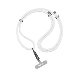 Basic Long Adjustable Phone Lanyard(White)