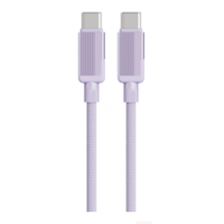 Macaron Series CTC Fast Charging Data Cable(Purple)