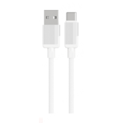 Macaron Series USB-C Fast Charging Data Cable(White)