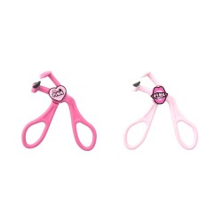 Pink Party Series Wide-Angle Comb Eyelash Curler