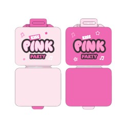 Pink Party Series Weekly Organizer Box