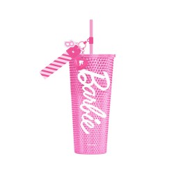 Ποτήρι Πλαστικό Διπλού Τοιχώματος Barbie Collection 800ml