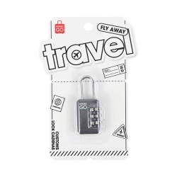 Miniso Go Series Λουκέτο Βαλίτσας Σκούρο Γκρι