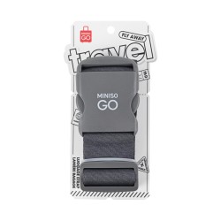 Miniso Go Series Ιμάντας Βαλίτσας Σκούρο Γκρι