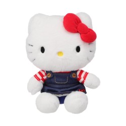 Λούτρινο Hello Kitty Classic Collection Denim Καθιστό 25cm