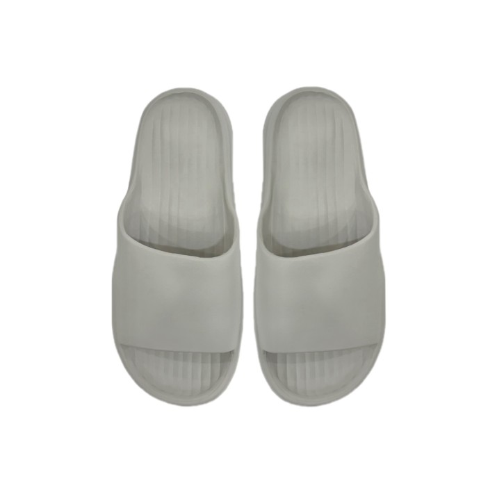Puff Series Men's Bathroom Slippers(Gray,41-42)