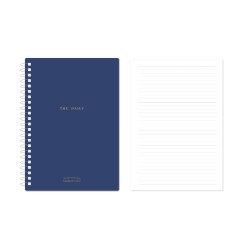 Βιβλίο Minimalism Retro A4 PP σπιράλ 90 φύλλα Midnight Blue