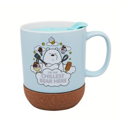 We Bare Bears Collection Dessert Series Ceramic Cup with...