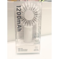 Candy Series 1200mAh Mini Fan (White)