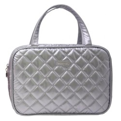 Bowknot Series Handheld Cosmetic Bag(Silver)