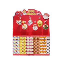 Mini Snack Collection Μπρελόκ Λούτρινο Hollow 10cm 6 Σχέδια