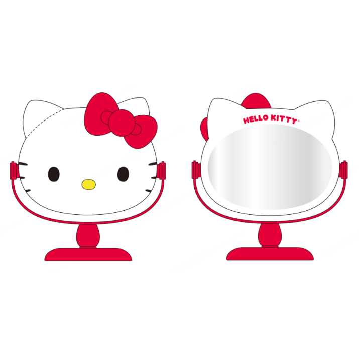 Hello Kitty Καθρέφτης Περιστρεφόμενος για Γραφείο