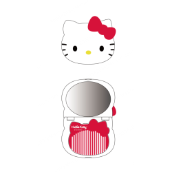 Hello Kitty Σετ Καθρέφτης & Χτένα Φορητό