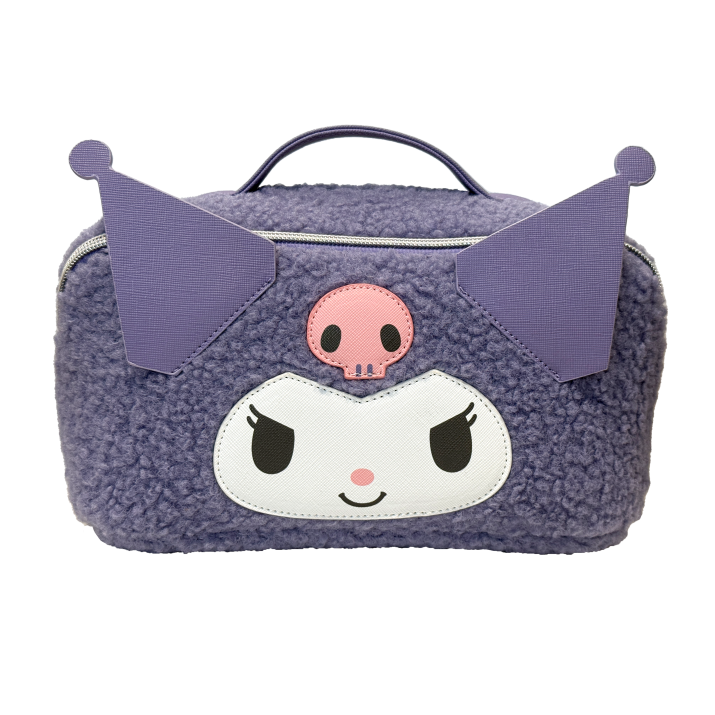 Kuromi Prism Large Capacity Cosmetic Bag with...