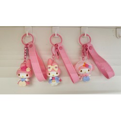 My Melody Rose Earl Keychain
