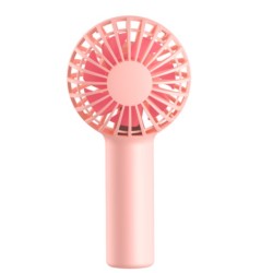 Μίνι Ανεμιστήρας Χειρός Candy Series 1200mAh Ροζ