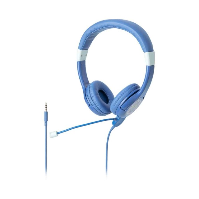 Ακουστικά Κεφαλής Ενσύρματα με Ενσωματωμένο Μικρόφωνο I Love Earth Μπλε